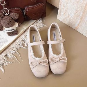 Free Shipping Shallow-Toe Flats For Women 2026 New Spring/Autumn Collection Perfect With Skirts Elegant And Gentle Style Ballet Flats For Women