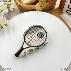 [COD] Auto Stuff ปิ่นปักผมเทนนิสจำลองสุดสร้างสรรค์กิ๊บติดผมฉลามกรดอะซิติกแบบลำลองสำหรับเด็กผู้หญิงเครื่องประดับผม