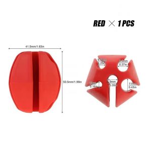 5Pcs Silicon Ball untuk Joran Pancing / Bola Karet Pelindung Joran Pancing Pengait Joran Alat Ikan Umpan Reel