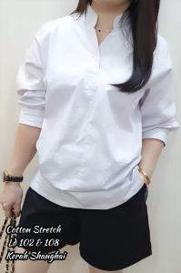 JESS Blouse Wanita Atasan Kemeja Putih