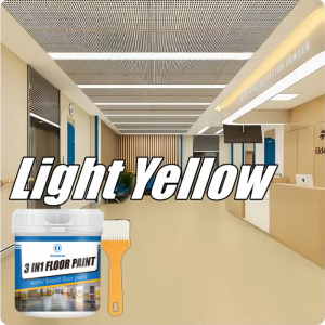 3 In 1 Epoxy Floor Paint waterproof paint Cement Floor Paint waterproof anti slip color change renovation for walls or floors lantai simen 地坪漆