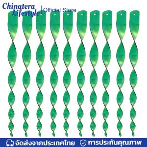 10pcs นกยับยั้งการทำงานกับนกกระยางสะท้อนแสงลมการกันลมน้ำกันน้ำแขวนนกสกรูขับไล่ความสะดวกสำหรับการตกแต่งในสวน
