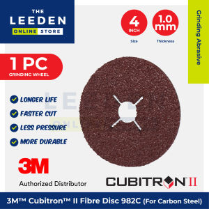 3M 982C Grinding Wheel 36+ (For Carbon Steel) 4’’ X 16.0mm by Leeden Online Store