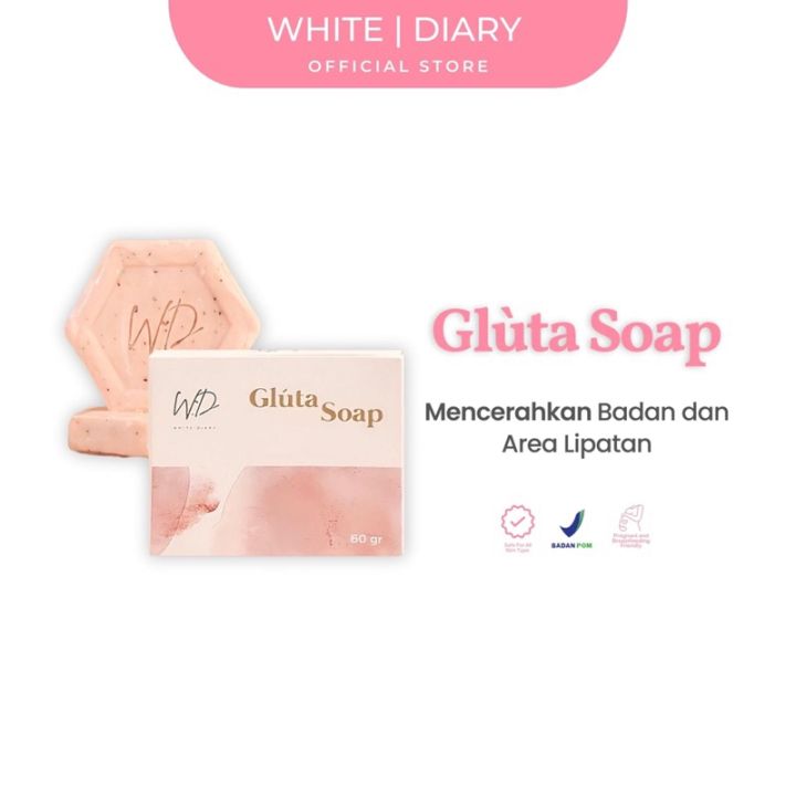 White Diary Gluta Body Soap 60 gr Lazada Indonesia