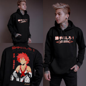 Sweater Hoodie Jepang Eijiro Kirishima Bawel  sweater keren pria distro viral sweater japan style jaket aesthetic hoodie pria distro SAKTY COLLECTIONS