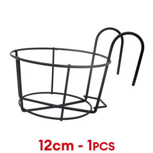 Byshow Plant Hanger Gardening Pots Balcony Wrought Iron Flower Pot Rack Wall Hanging Planter Box Stand Metal Flower Holder Rak Pasu Bunga Besi Gantung Dinding Penyangkut Bunga