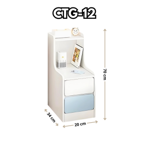 Morning Star Meja Nakas Rak Sisi Ranjang Bedside Table Minimalis Meja Samping Rak Penyimpanan