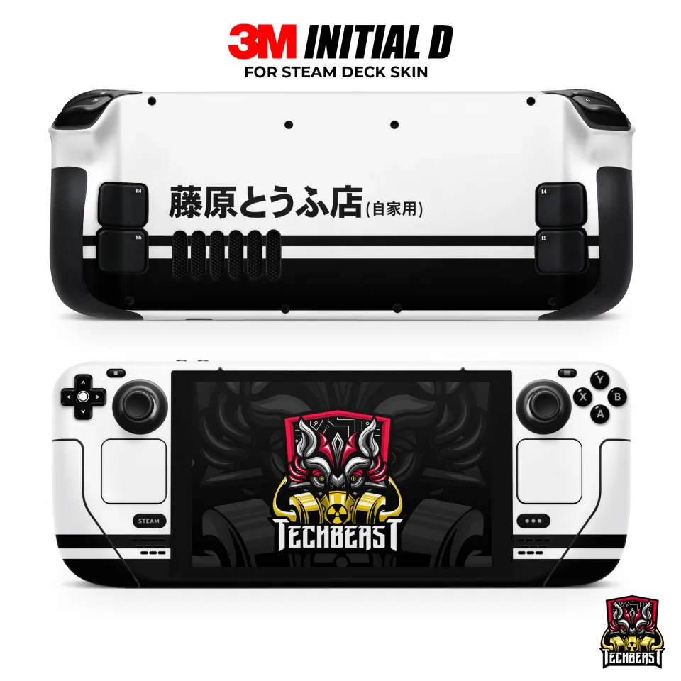 3M Initial D Steam Deck Skin Wrap Vinyl Techbeast | Lazada PH