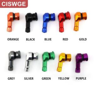 [COD] CISWGE SPORTS 1PCS Motorcycle Rim Tire Wheels Spare Parts Valve Elbow 90 Degree Angle Motorbike Wheel Tire Tubeless Valve Stems Rim Wheel Part