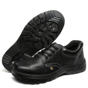 COD Safety Shoes Labor Work Steel Toe Men Anti-smash Waterproof Anti-piercing Breathable Construction