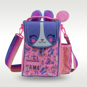 Australia Smiggle Quality Original Childrens Lunch Bag Girls Bento Bag Kawaii Rabbit Kids Crossbody Bags Tote Fruit Lunchbox