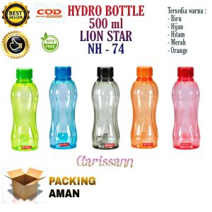 PROMO (Bisa COD) Lion Star Hydro Botol Minum Bottle 500 ml NH-74 Botol Plastik Termos Botol air sport bottle