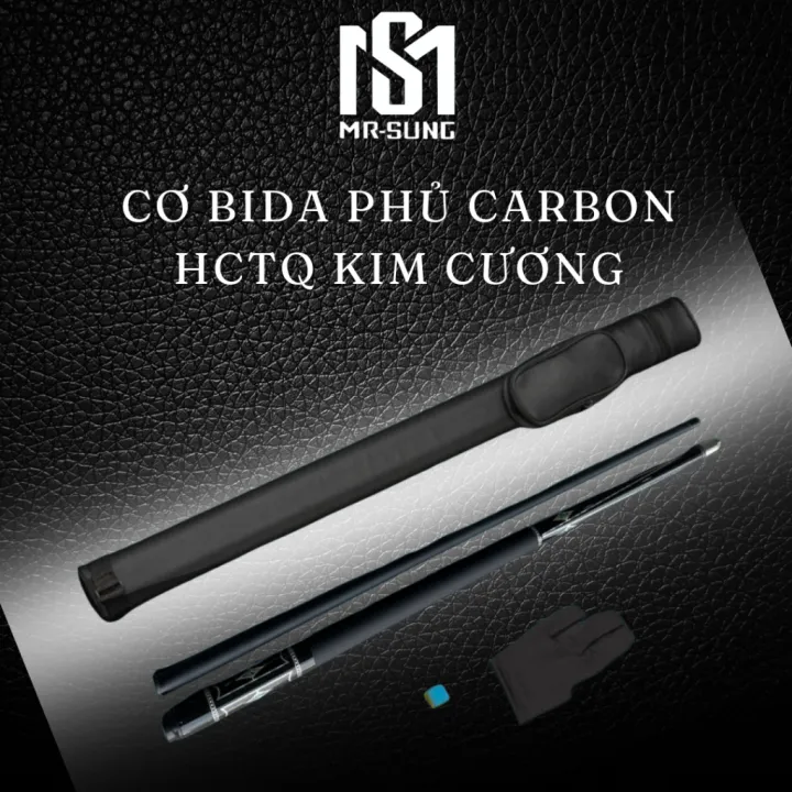 Cơ Bida LỖ/LIP/3C ngọn phủ Carbon HCTQ KIM CƯƠNG