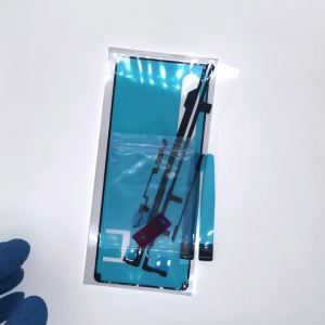 Aocarmo Dành cho SONY 1 III X1iii Bộ màn hình LCD mặt trước đầy đủ keo dán nắp lưng vỏ sau miếng dán pin băng keo