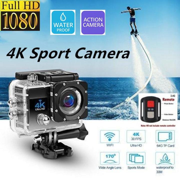 B5 Waterproof 4K Sports Action Camera WIFI +WRIST RF Ultra HD
