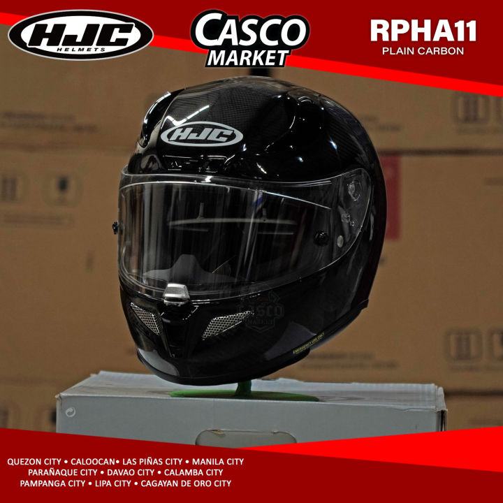 HJC RPHA 11 SOLID CARBON FULL-FACE HELMET | Lazada PH