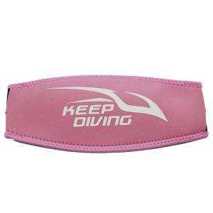 RUO R Bảo vệ tóc dài Dây đeo đầu nạ lặn Dây thun Neoprene Bọc nạ lặn Những người đam mê hoạt động dưới nước Đệm thoải mái Bọc dây đeo lặn Thể thao dưới nước