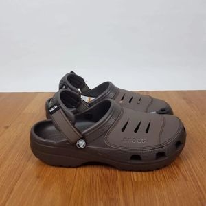 PROMO BIG SALE Sandal Crocs pria Leather Sandal Kodok Pria asili Yukon Crocs Sandal Slip On Pria