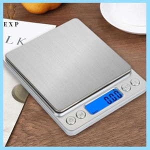 เครื่องชั่งอาหารดิจิตอล กิโลดิจิตอล kitchen scale เครื่องชั่งอาหาร 3kg/0.1g ตาชั่งอาหาร Alechaung coffee