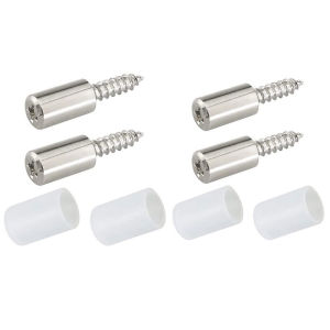 YESPERY 1/4/12Pcs Nails Wall Hooks Screw Partition Brackets Closet Cabinet Shelf Pegs Wall Hook Hangers
