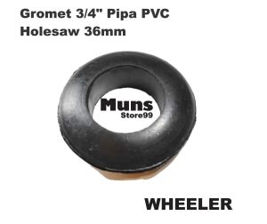 Karet Gromet 3/4 Inch Pipa PVC Grommet seal Packing Dutch Bucket Hidroponik Filter Air 075 inch  3/4 inch Pipa PVC