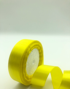 Premium Satin Ribbon Roll - 2.5cm Width (25 yards) - Great for Gift Packaging Cake Box Decoration and Floral Crafts