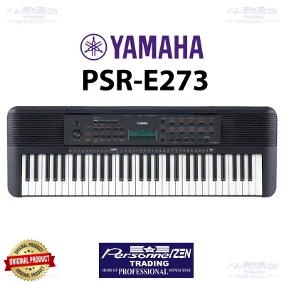 YAMAHA PSR-E273 61-KEY PORTABLE KEYBOARD WITH ADAPTOR (ORIGINAL) PSR E273 273