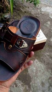 sandal pol kulit murah berkualitas