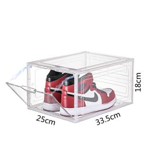 🇸🇬Koala Home🔥Shoe Box Ultra Clear High Capacity Shoe Box Stackable Acrylic Shoe Box  Display Storage