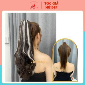 Tóc giả ngoặm line bấm phồng siu đẹp