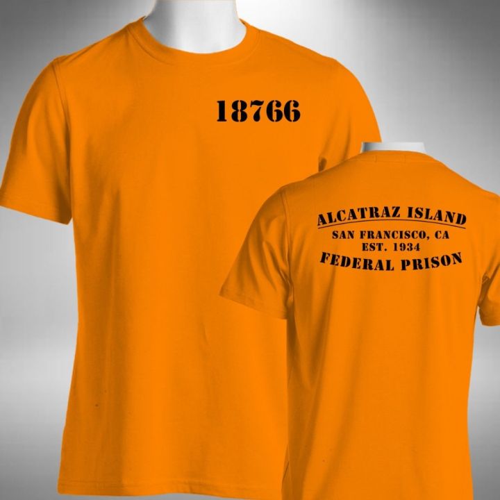 Orange prison cheap t shirt