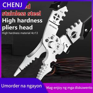CHENJ Multi Functional Electrician Pliers For Wire Splitting And Stripping Specialized For Electricians