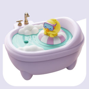 BHQ Cute Bathtub Humidifier Portable Aromatherapy Diffuser Car Desktop Ornament Decoration Pewangi Rumah