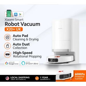 [𝐌𝐘 𝐒𝐄𝐓] Xiaomi Smart Robot Vacuum X20+ | 6000Pa Powerful Suction  | Vacuum & Mop | Auto Mop Lift