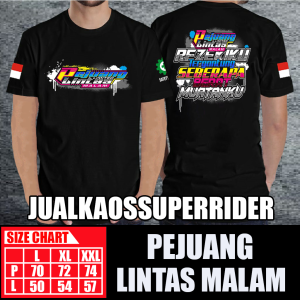 BAJU KAOS DISTRO PEJUANG LINTAS MALAM LIMITED