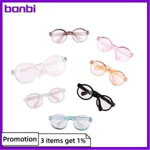 banbi Plush Doll Glasses Accessory Round Frame 6.5/9.5cm Eyewear Clear Lens