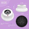 Hair Difuser Attachment Universal Diffuser Hair Dryer for 1.4-inch to 2.4- inch Blow Dryer, Hair Diffuser for Curly Hair and Natural Wavy Hair (Black). 