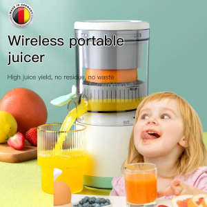 🔥HOT🔥 Portable juicer Rechargeable USB electric orange juicer Home mini juicer Lemon juicer