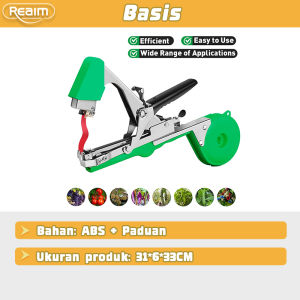 REAIM Tapetool Starter KitAlat Pengikat Lanjaran Tanaman Alat Ikat Cabang Cepat dan Praktis Serbaguna untuk Tanaman Sayuran dan Pohon Buah Tahan Lama dan Ringan