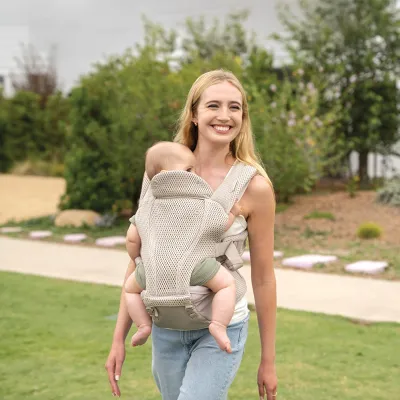 Infantino F300159 Hip Rider Airy 5-In-1 Hip Seat Carrier Suitable For Baby From 3 Months Up To 20.4KG