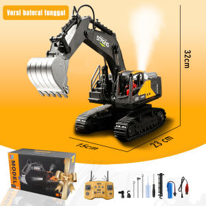 Babycolor Mainan Mobil Excavator Remote Control 1:16 RC Excavator RC Crawler Kendaraan Teknik Mesin Berat 2.4Ghz Eskavator