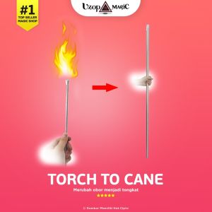 Torch to Cane - Alat sulap obor berubah jadi Tongkat sulap