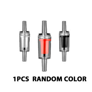 HATELI 6 Cái Van Kiểm Tra Bể Cá Cho Máy Bơm Không Khí Thông Thường Van Một Chiều Bằng Nhựa Màu Đỏ Van Bảo Vệ Bơm Cho Ống Hàng Không Đường Kính Trong 4Mm Phụ Kiện Bể Cá Để Thiết Lập Sục Khí