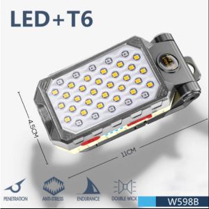 Lampu Emergency Portable Multifungsi COB / Lampu Kerja Led Worklight Sorot Super Terang