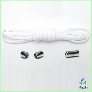 Mexin  เชือกรองเท้า ไม่ต้องผูก สายยืดหยุ่นได้ดี  Elastic metal shoelace buckle cover