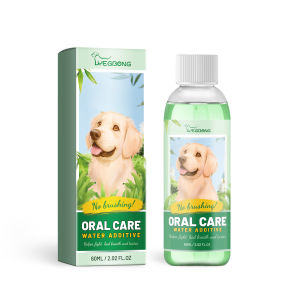 Yegbong Pet Breath Freshener Spray Pet Teeth Cleaner Breath Fresh Mouthwash Non-toxic Healthy Dental Care Oral Deodorization Ear Cleaner Pet Ear Drops For Infections Control Yeast Mites Ear Mites And Ear