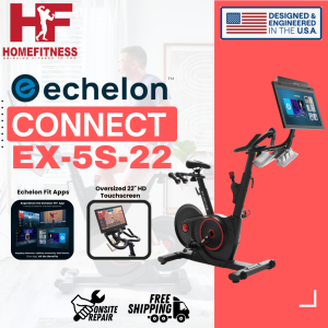Echelon EX-5S-22 Smart Connect Bike / Spin Bike w 1 Year Warranty ( HD Touchscreen Smart Connect)