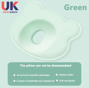 VREN Baby Pillow Infant Memory Pillow Head Shaping Pillow for Baby Prevent Flat Head Ergonomic Pillow