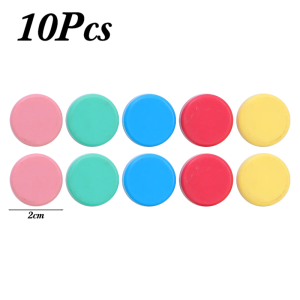 20Pcs Colourful Strong Fridge Magnets Round Multi-purpose Small Magnet Stickers Home Office Whiteboard Message Board DIY Crafts Decor