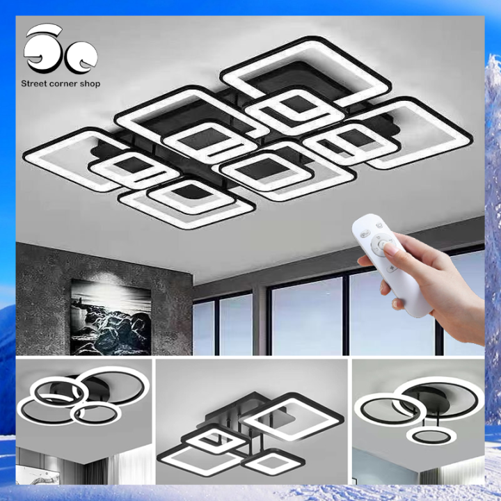 S&C ceiling lamp LED living room lamp bedroom decorative dining room ...